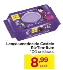 Carrefour Lenço umedecido Castelo Rá-Tim-Bum oferta