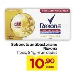 Carrefour Sabonete antibacteriano rexona tipos oferta