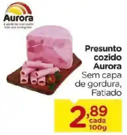 Carrefour Presunto cozido Aurora oferta