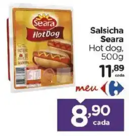 Carrefour Salsicha Seara Hot dog oferta