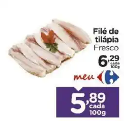 Carrefour Filé de tilápia fresco oferta