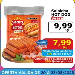 Mialich Supermercados Salsicha hot dog seara oferta