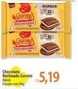 Atacadão Garoto - chocolate recheado oferta