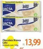 Atacadão Laka - chocolate branco oferta