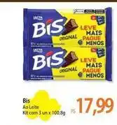 Atacadão Lacta - bis ao leite kit com 3 un oferta