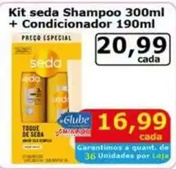 Mialich Supermercados Kit seda Shampoo + Condicionador oferta