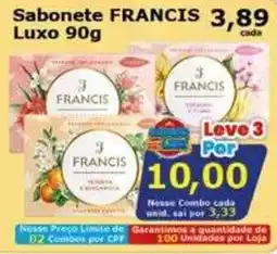 Mialich Supermercados Sabonete francis luxo oferta