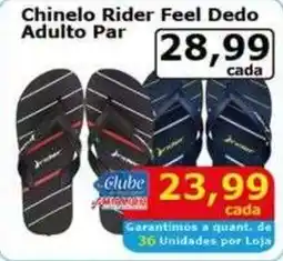 Mialich Supermercados Chinelo Rider Feel Dedo Adulto Par oferta