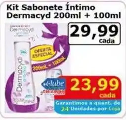Mialich Supermercados Kit Sabonete Íntimo Dermacyd oferta