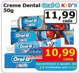 Mialich Supermercados Creme Dental Oral-B Kids oferta