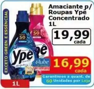 Amacianter p/ Roupas Ype Concentrado