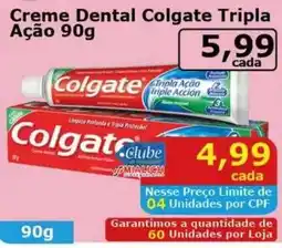 Mialich Supermercados Creme Dental Colgate Tripla Ação oferta