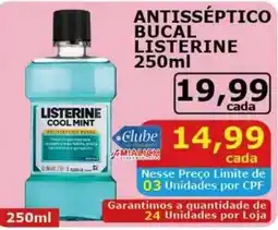 Mialich Supermercados Antisséptico bucal listerine oferta