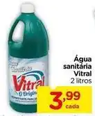 Carrefour Vitral - água sanitária oferta
