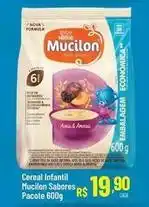 Sabores - cereal infantil mucilon sabores