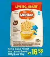 Max Atacadista Nestlé - cereal infantil mucilon arroz e aveia pacote oferta