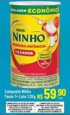 Max Atacadista Nestlé - composto ninho fases 1+ lata oferta