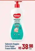 Max Atacadista Huggies - sabonete extra suave frasco oferta