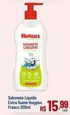 Max Atacadista Huggies - sabonete liquido extra suave frasco oferta