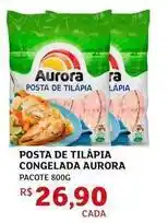 Assaí Atacadista Aurora - posta de tilápia congelada oferta