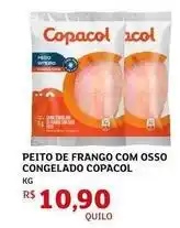 Assaí Atacadista Copacol - peito de frango com osso congelado oferta