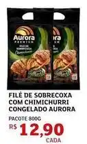 Assaí Atacadista Aurora - filé de sobrecoxa com chimichurri congelado oferta