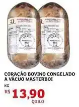 Assaí Atacadista Bovino - coração bovino congelado a vacuo masterboi oferta