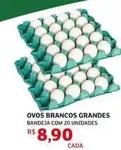 Assaí Atacadista Ovos brancos grandes oferta