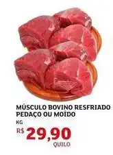 Assaí Atacadista Bovino - músculo bovino resfriado pedaço ou moido oferta
