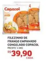 Assaí Atacadista Copacol - filezinho de frango empanado congelado oferta