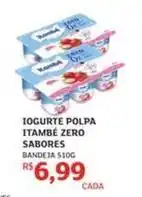 Assaí Atacadista Sabores - iogurte polpa itambé zero sabores oferta