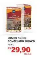 Lombo suíno congelado suinco