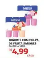Sabores - iogurte com polpa de fruta sabores