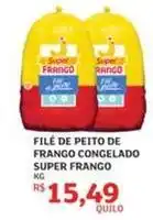 Assaí Atacadista Super - file de peito de frango congelado frango oferta