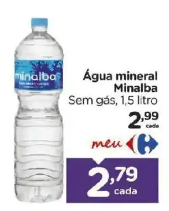 Água mineral Minalba