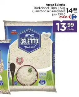 Carrefour Arroz seletto tradicional oferta