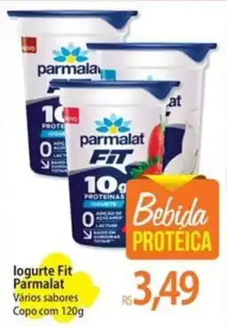 Atacadão Iogurte fit parmalat oferta