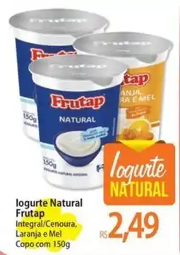 Atacadão logurte natural frutap oferta