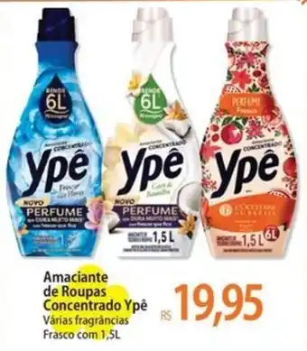 Amaciante de Roupas Concentrado Ypê