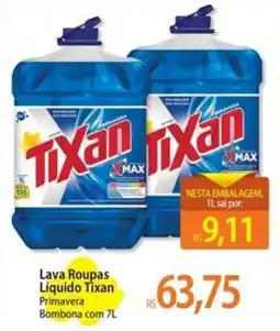 Atacadão Lava Roupas Líquido Tixan Primavera oferta