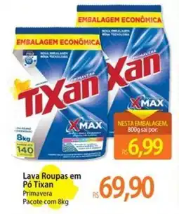 Atacadão Lava Roupas em Pó Tixan Primavera oferta