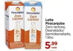 Carrefour Leite piracanjuba zero lactose oferta