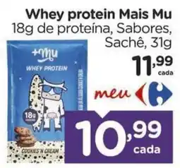 Carrefour Whey protein Mais Mu oferta