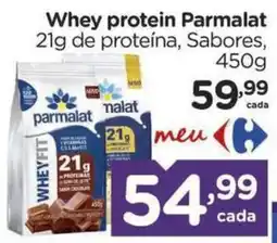 Carrefour Whey protein Parmalat oferta