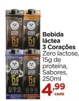 Carrefour Bebida láctea 3 Corações oferta