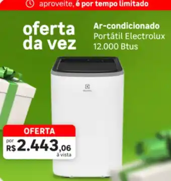 Ar-condicionado Portátil Electrolux 12.000 Btus