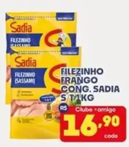Boa Supermercados Filezinho frango cong. sadia 5 tkg oferta