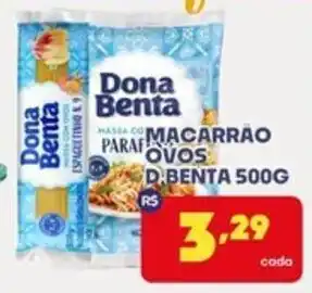 Massa italiana dona benta