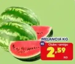 Boa Supermercados melancia kg oferta