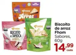 Carrefour Biscoito de arroz Fhom Sabores oferta